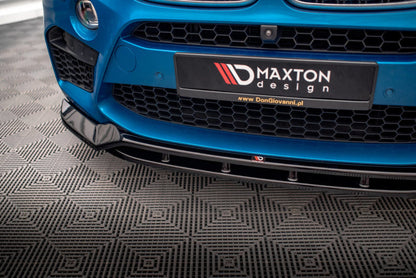 BMW X5M F85 - LAME DE PARE-CHOC AVANT MAXTON DESIGN V.3