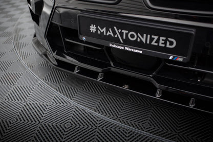 BMW X5M F95 - LAME DE PARE-CHOC AVANT MAXTON DESIGN V.2