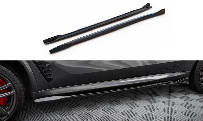 BMW X5M F95 - RAJOUT DES BAS DE CAISSE RACING MAXTON DESIGN