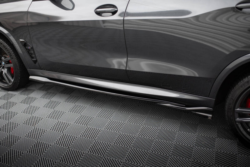 BMW X5M F95 - RAJOUT DES BAS DE CAISSE RACING MAXTON DESIGN