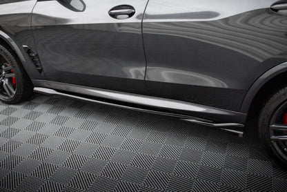 BMW X5M F95 - RAJOUT DES BAS DE CAISSE RACING MAXTON DESIGN