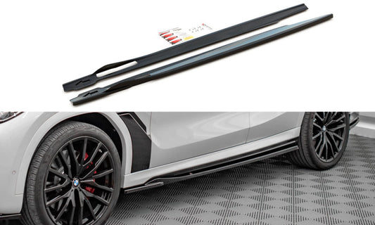 BMW X6M F96 Pack M - RAJOUT DES BAS DE CAISSE MAXTON DESIGN