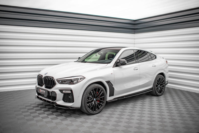 BMW X6M F96 Pack M - RAJOUT DES BAS DE CAISSE MAXTON DESIGN
