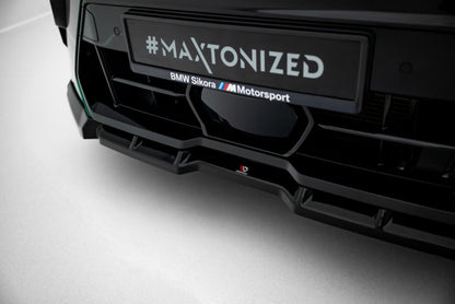 BMW X6M F96 LCI - LAME DE PARE-CHOC AVANT MAXTON DESIGN V.1