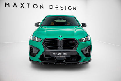 BMW X6M F96 LCI - LAME DE PARE-CHOC AVANT MAXTON DESIGN V.1