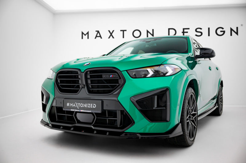 BMW X6M F96 LCI - LAME DE PARE-CHOC AVANT MAXTON DESIGN V.2