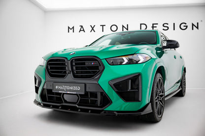 BMW X6M F96 LCI - LAME DE PARE-CHOC AVANT MAXTON DESIGN V.2