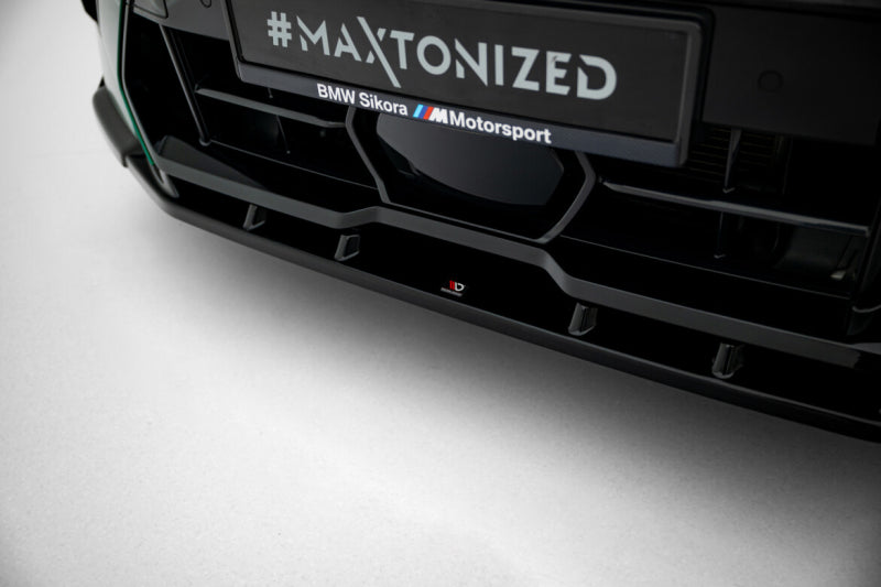 BMW X6M F96 LCI - LAME DE PARE-CHOC AVANT MAXTON DESIGN V.2