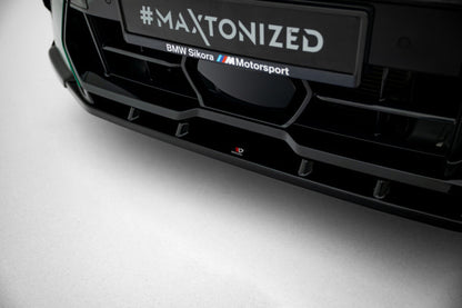 BMW X6M F96 LCI - LAME DE PARE-CHOC AVANT MAXTON DESIGN V.2