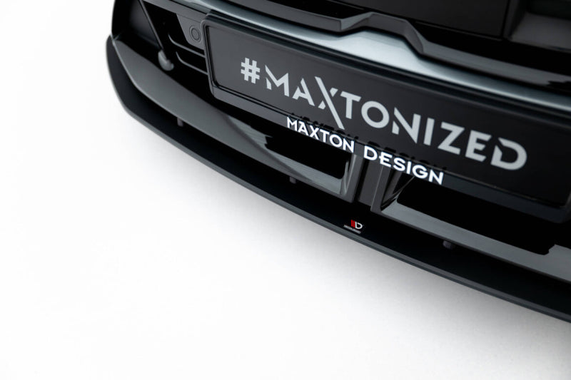 BMW M135i F70 Pack M - LAME DE PARE-CHOC AVANT STREET PRO CUP MAXTON DESIGN V.1