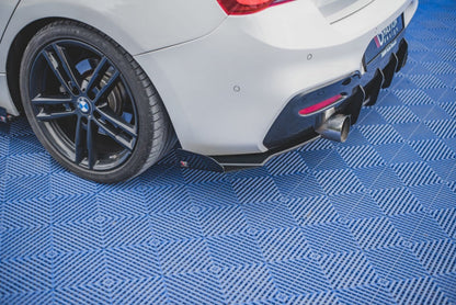 BMW Série 1 F20 / F21 - RAJOUTS LATÉRALES DU PARE-CHOCS ARRIÈRE MAXTON DESIGN