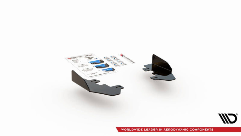 BMW Série 1 F20 / F21 - RAJOUTS LATÉRALES DU PARE-CHOCS ARRIÈRE MAXTON DESIGN