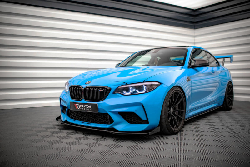 BMW M2 F87 Competition - LAMES FLAPS DE PARE-CHOCS AVANT MAXTON DESIGN