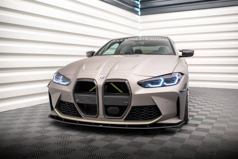 BMW M4 G82 Coupé - LAME DE PARE-CHOC AVANT STREET PRO MAXTON DESIGN