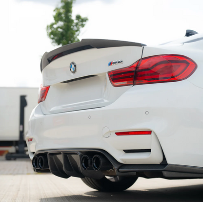 BMW M3/M4 F8* - Diffuseur Style V en Carbone