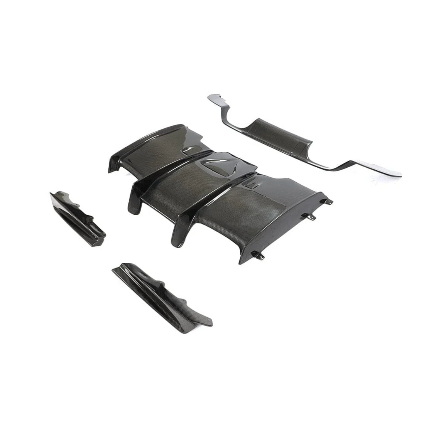 BMW M3/M4 F8* - Diffuseur Style PS en Carbone