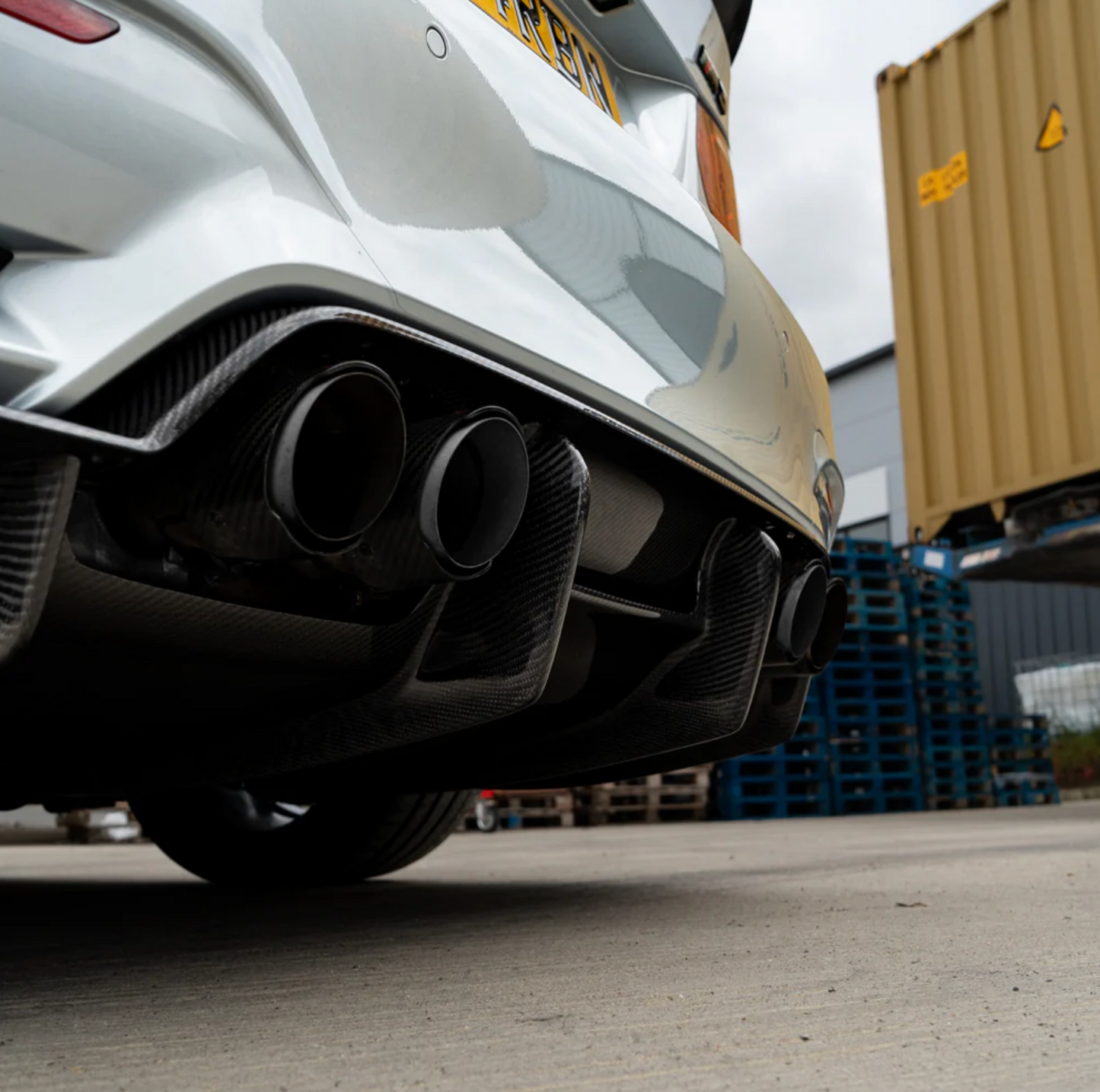 BMW M3/M4 F8* - Diffuseur Style PS en Carbone