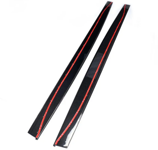 BMW M3/M4 F8* - M Performance Style Carbon Fiber Side Skirts