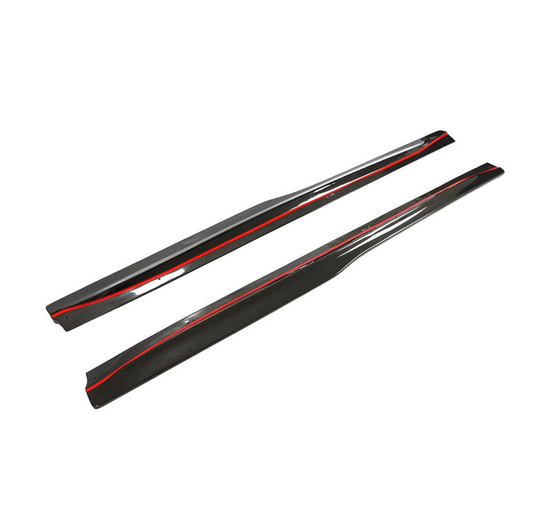 BMW M3/M4 F8* - Carbon Fiber Style PS Side Skirts