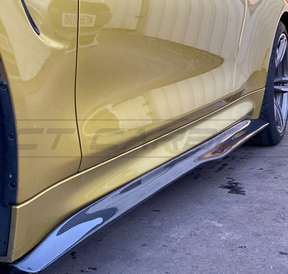 BMW M3/M4 F8* - Bas de caisse Style PS en Carbone