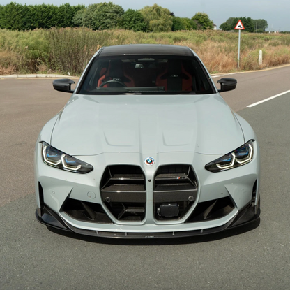 BMW M3/M4 G8* - CSL Style Carbon Fiber Grille (With ACC)