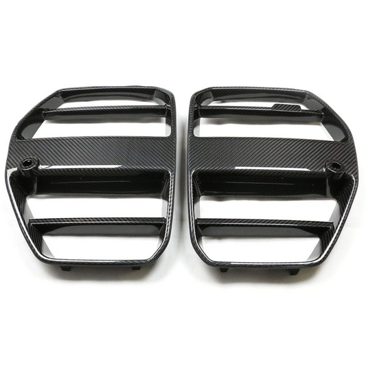BMW M3/M4 G8* - Grille Style GT en Carbone (Sans ACC)