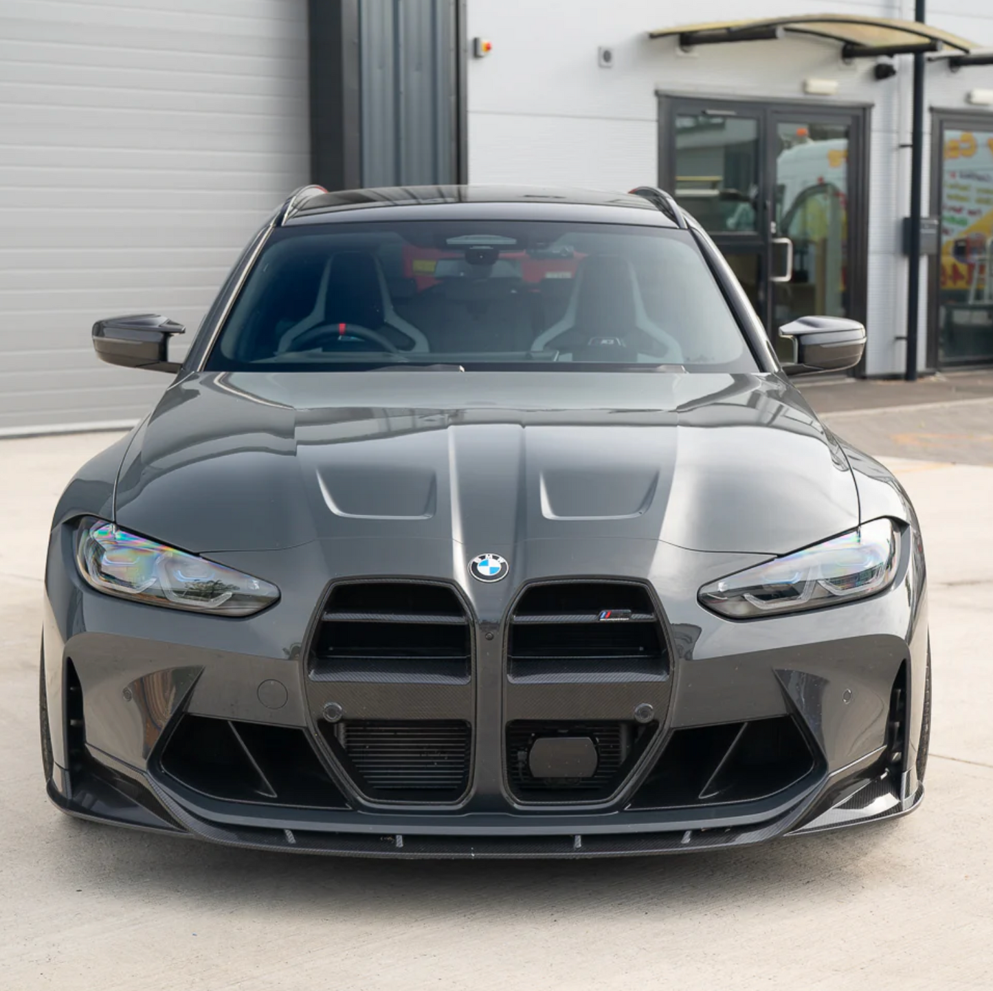 BMW M3/M4 G8* - Grille Style GT en Carbone (Avec ACC)