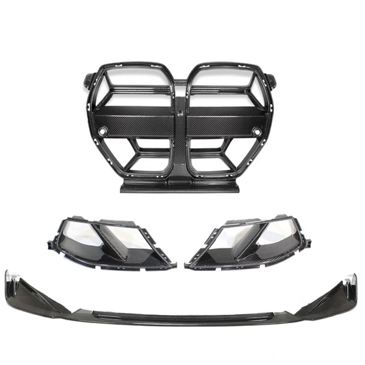 BMW M3/M4 G8* - Pack Face Avant en Carbone 3