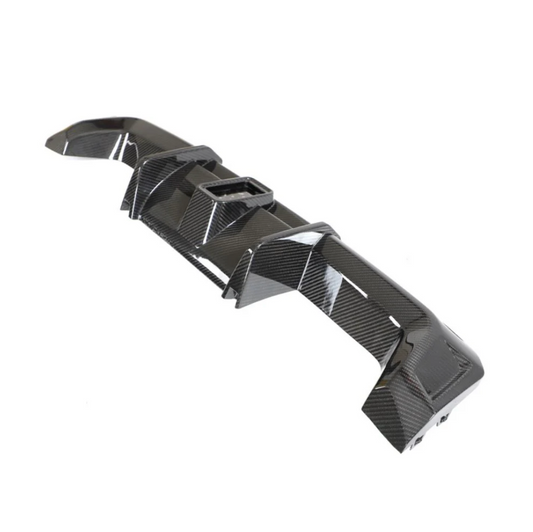 BMW M3/M4 G8* - Diffuseur Style CT avec LED en Carbone