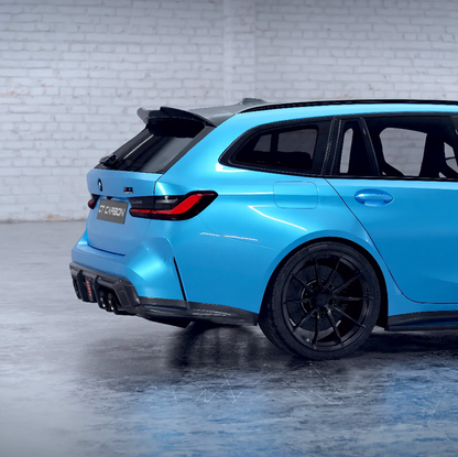 BMW M3/M4 G8* - CT Style Diffusor mit Carbonfaser-LEDs
