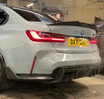 BMW M3 G80 – Carbonfaser-Spoiler im PS-Stil