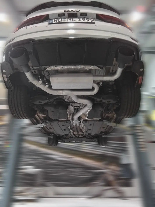 Audi RS3 8V - Echappement Grail après FAP Ø 89MM