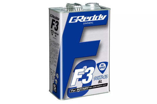 GReddy F3 RE-SPEC 10W40 – Huile Moteur Rotary Mazda RX-7 & RX-8