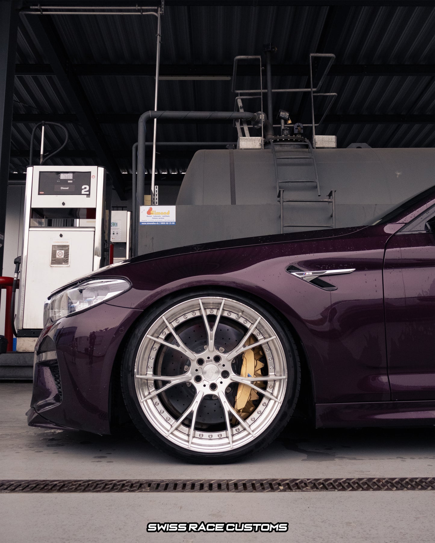 BMW M5 F90 - BC Racing Gewindefahrwerk Typ BR