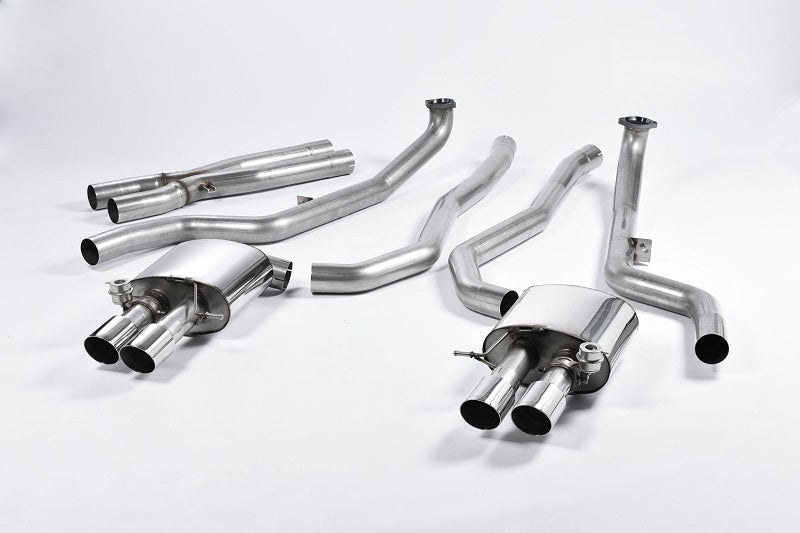 BMW M5 F10 - Echappement Milltek Ligne DUPLEX Après CATA