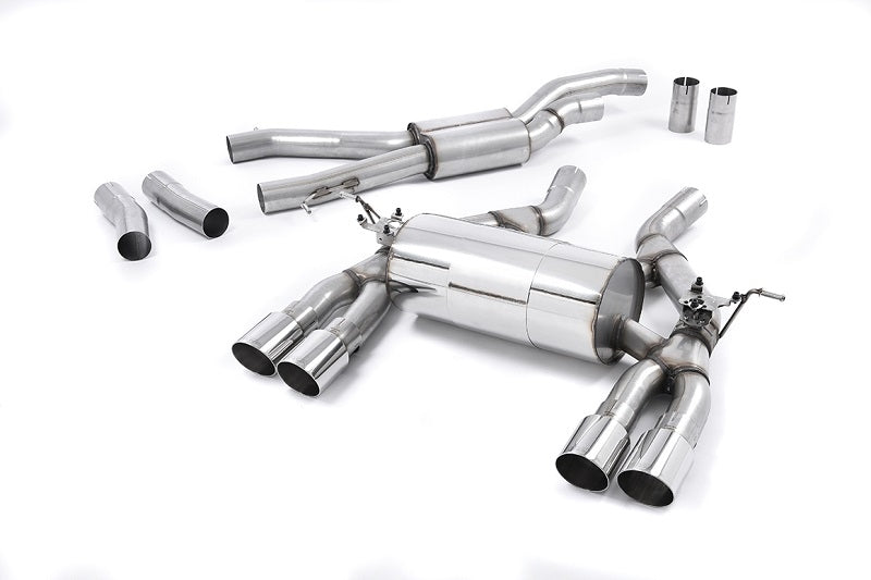 BMW M4 F83 - Echappement Milltek Ligne DUPLEX Après CATA Ø 76MM