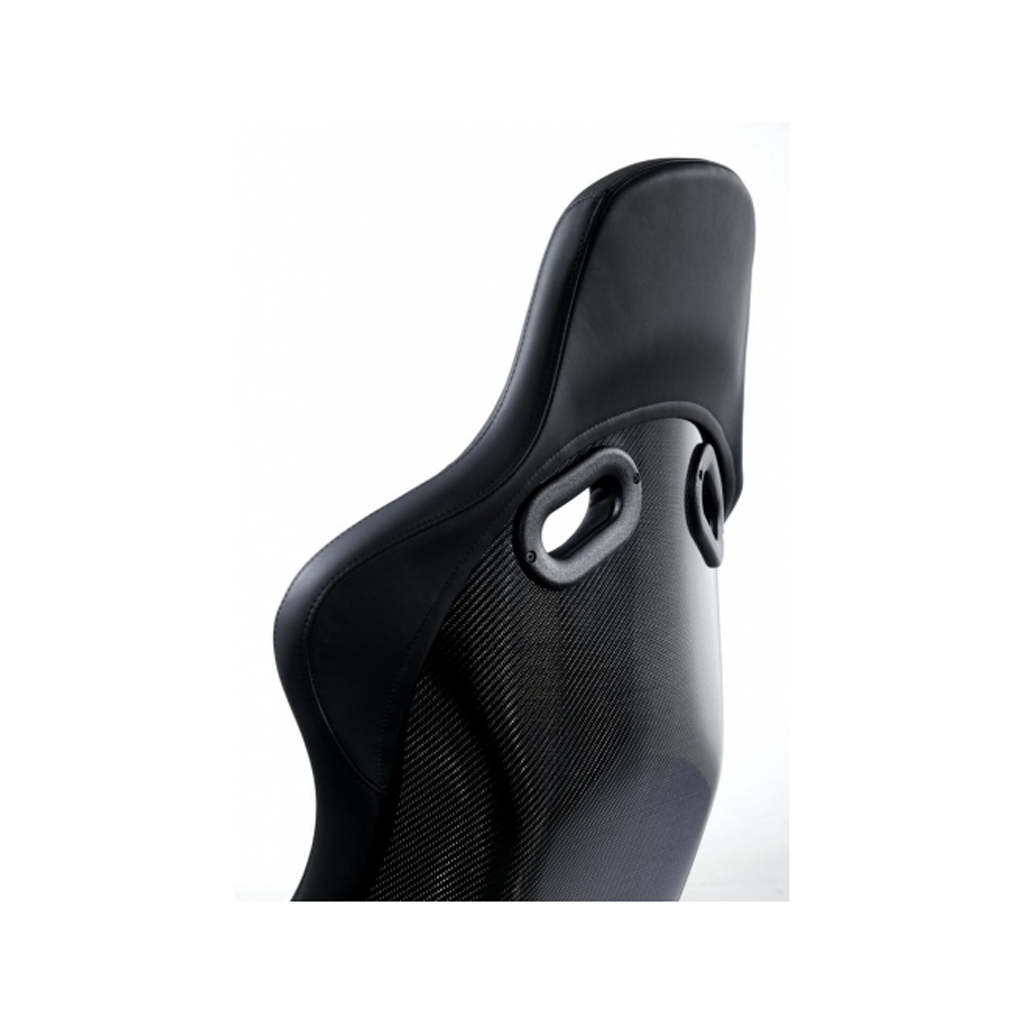 Recaro Pole Position Seat Velour ABE + Carbon