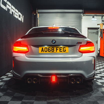 BMW M2 F87 - AGR Style Diffuser with LEDs