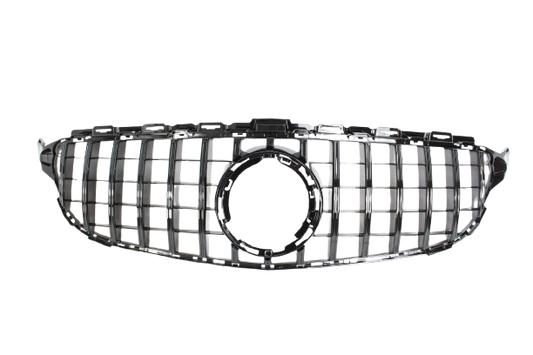 MERCEDES C63S W205 – Calandre Panamerica Noir (Sans Camera)