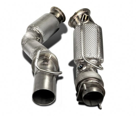 BMW M2C F87 - Downpipe HJS avec cata sport