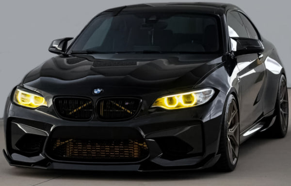 BMW M2 F87 Phase 1 Module DRL Jaune Swiss Race Customs bmw-m2-f87-phase-1-module-drl-jaune-swiss-race-customs