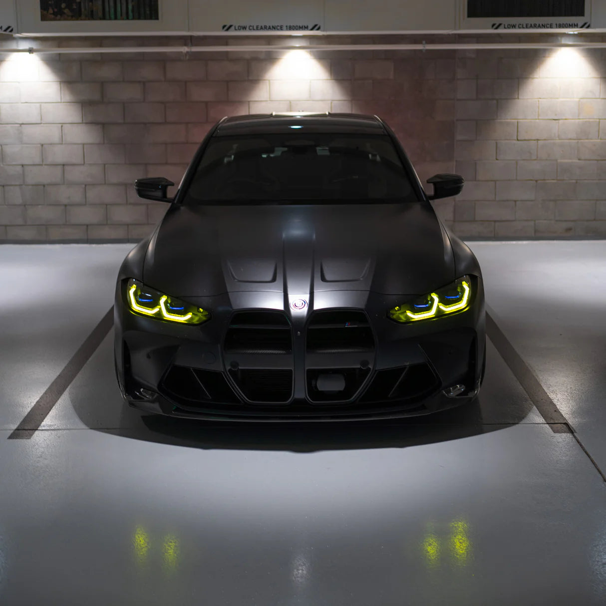 BMW M3 G80 – Module DRL Jaune pour Phares Avant