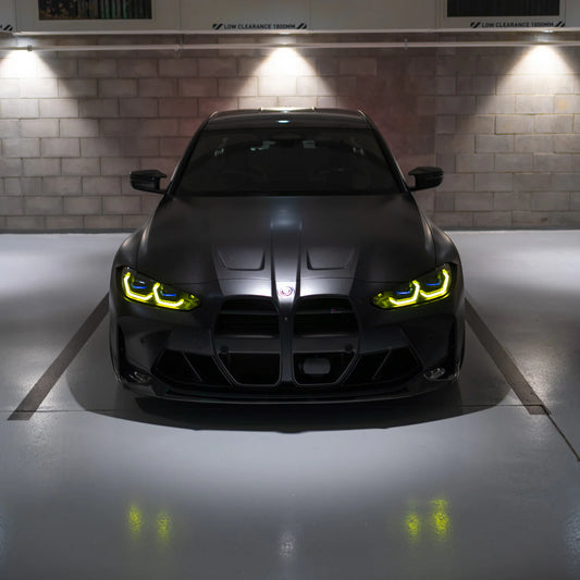 BMW M3 G80 – Module DRL Jaune pour Phares Avant