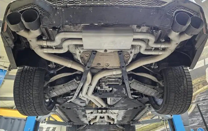 Audi RS6 C8 - Échappement Grail après FAP