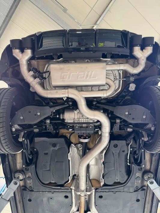 Audi S3 8Y - Échappement Grail après FAP Ø 89MM