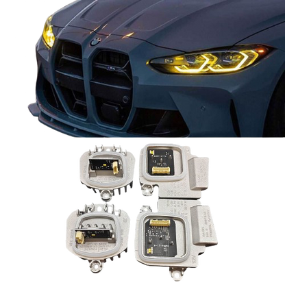 BMW M3 G80 – Module DRL Jaune pour Phares Avant