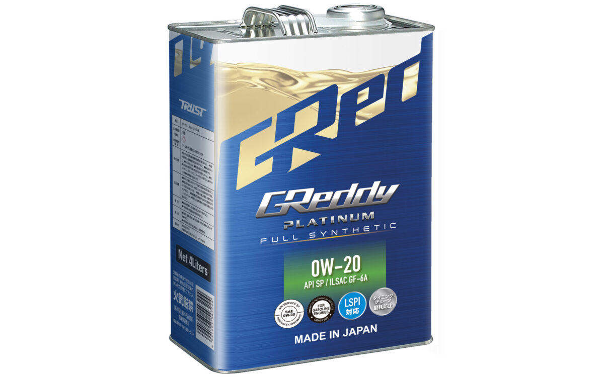 GReddy Platinum 0W20 SP / GF-6A – Huile Moteur 100% Synthétique