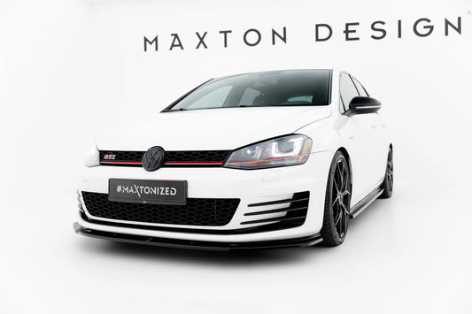 VW GOLF 7 GTI - Maxton Design Frontspoiler V1