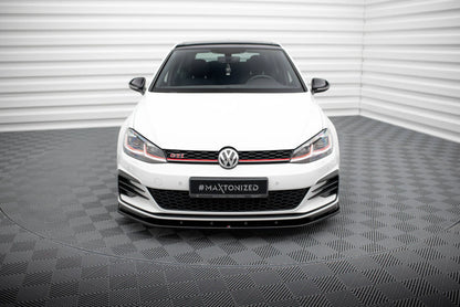 VW GOLF 7 GTI Facelift - Maxton Design Frontspoilerlippe V1