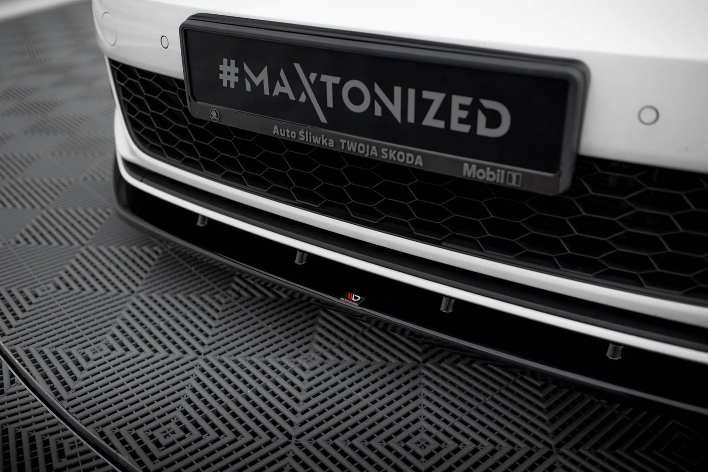 VW GOLF 7 GTI Facelift - Maxton Design Frontspoilerlippe V1